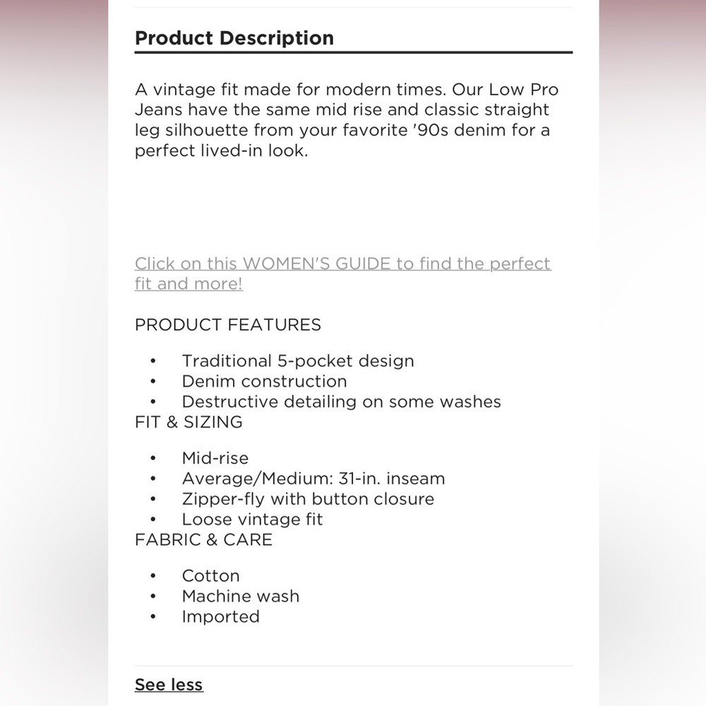 LEVIS LOW PRO - Picture 9 of 9